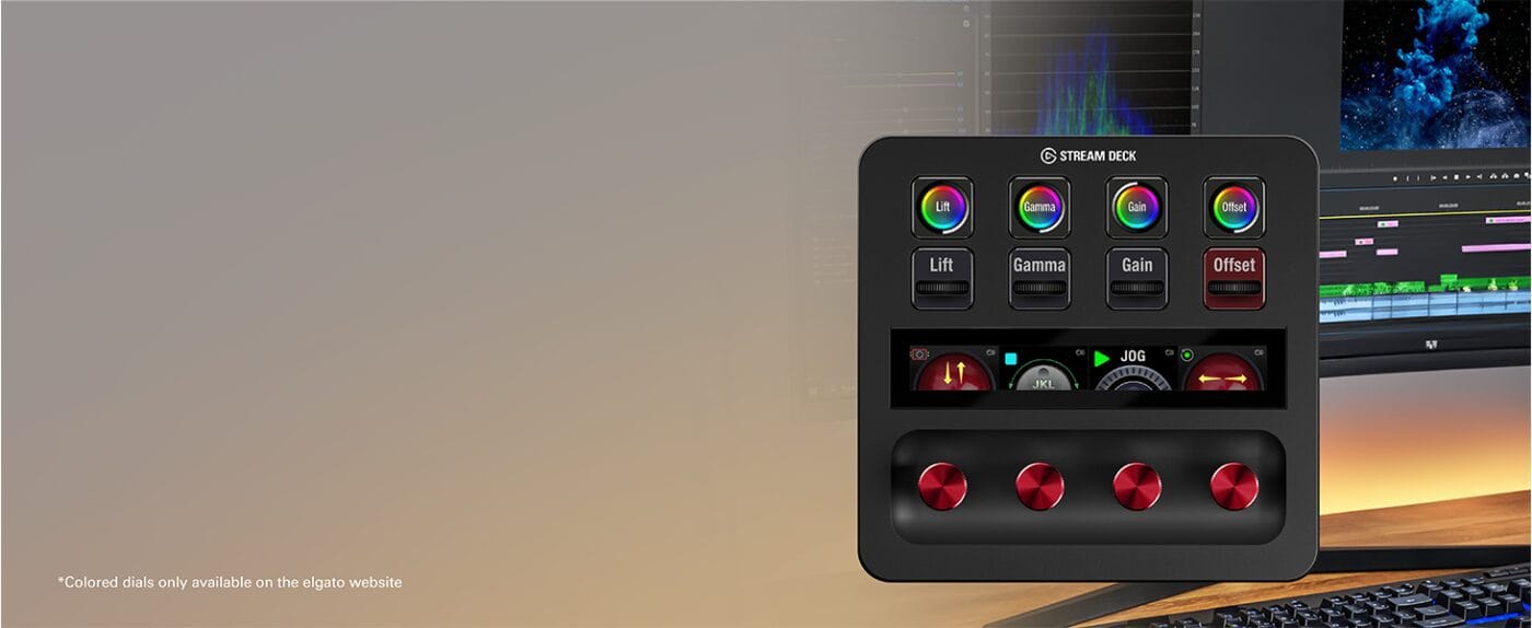 elgato Stream Deck+ (Stream Deck Plus) White - 8 LCD Keys, 4x Multifunction Dials, USB 2.0 Connection 16 Stream Deck White page pc 7