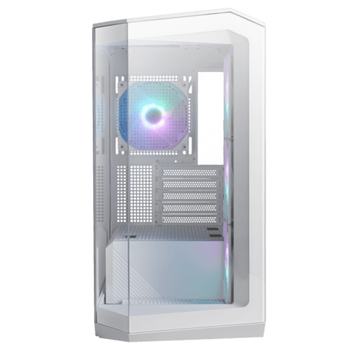 MSI MSI MAG PANO M100R PZ White Tempered Glass Gaming Case