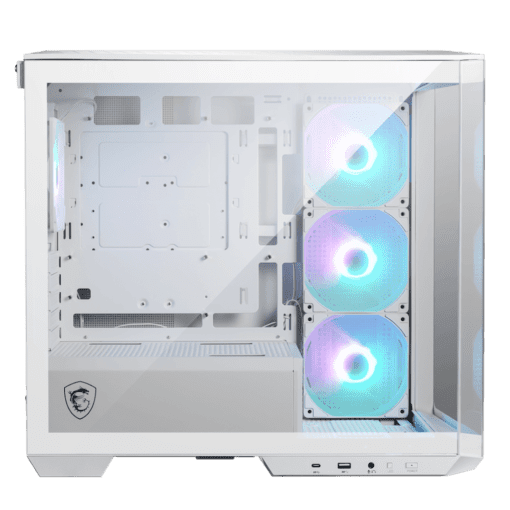 MSI MSI MAG PANO M100R PZ White Tempered Glass Gaming Case
