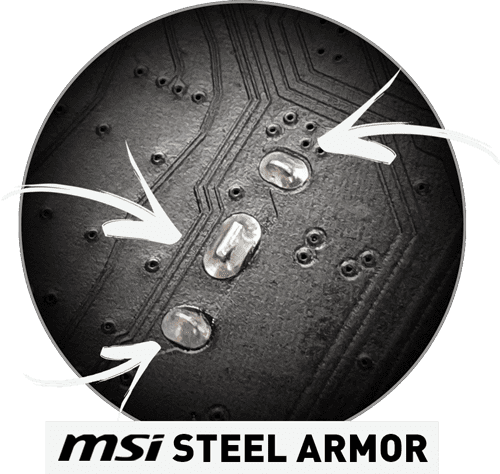 msi steel armor