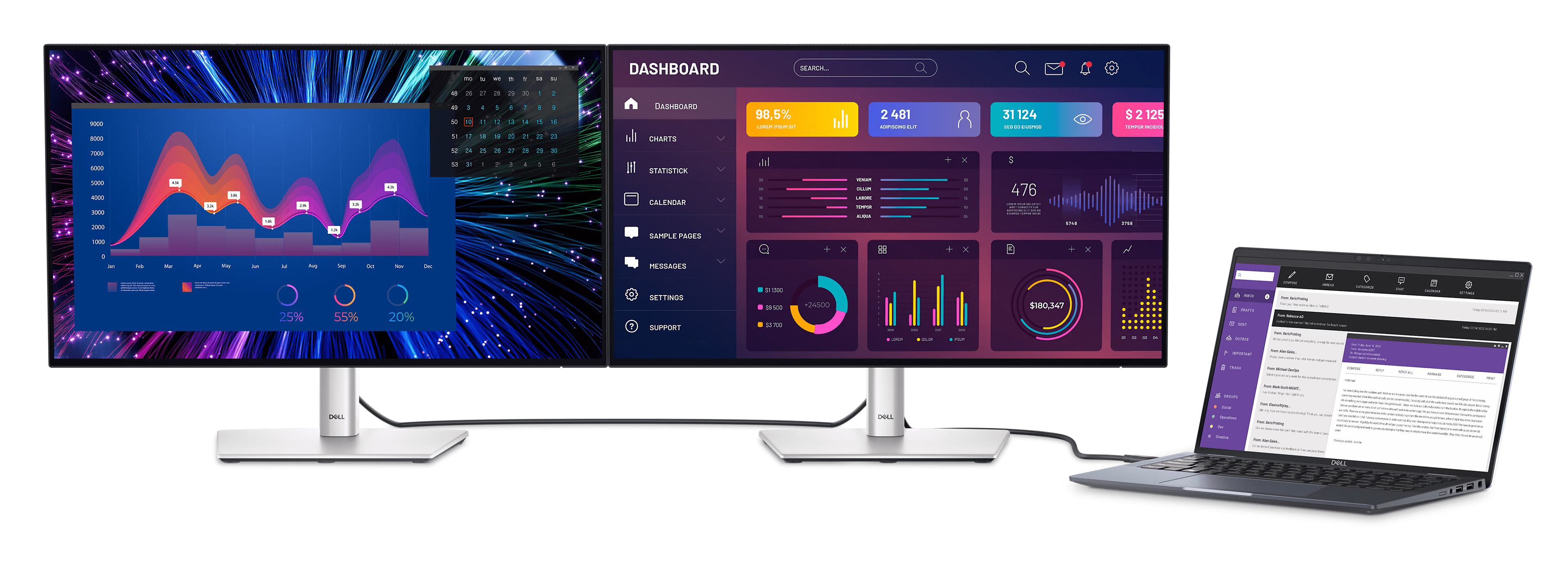 ultrasharp u2424he pdp daisy chain