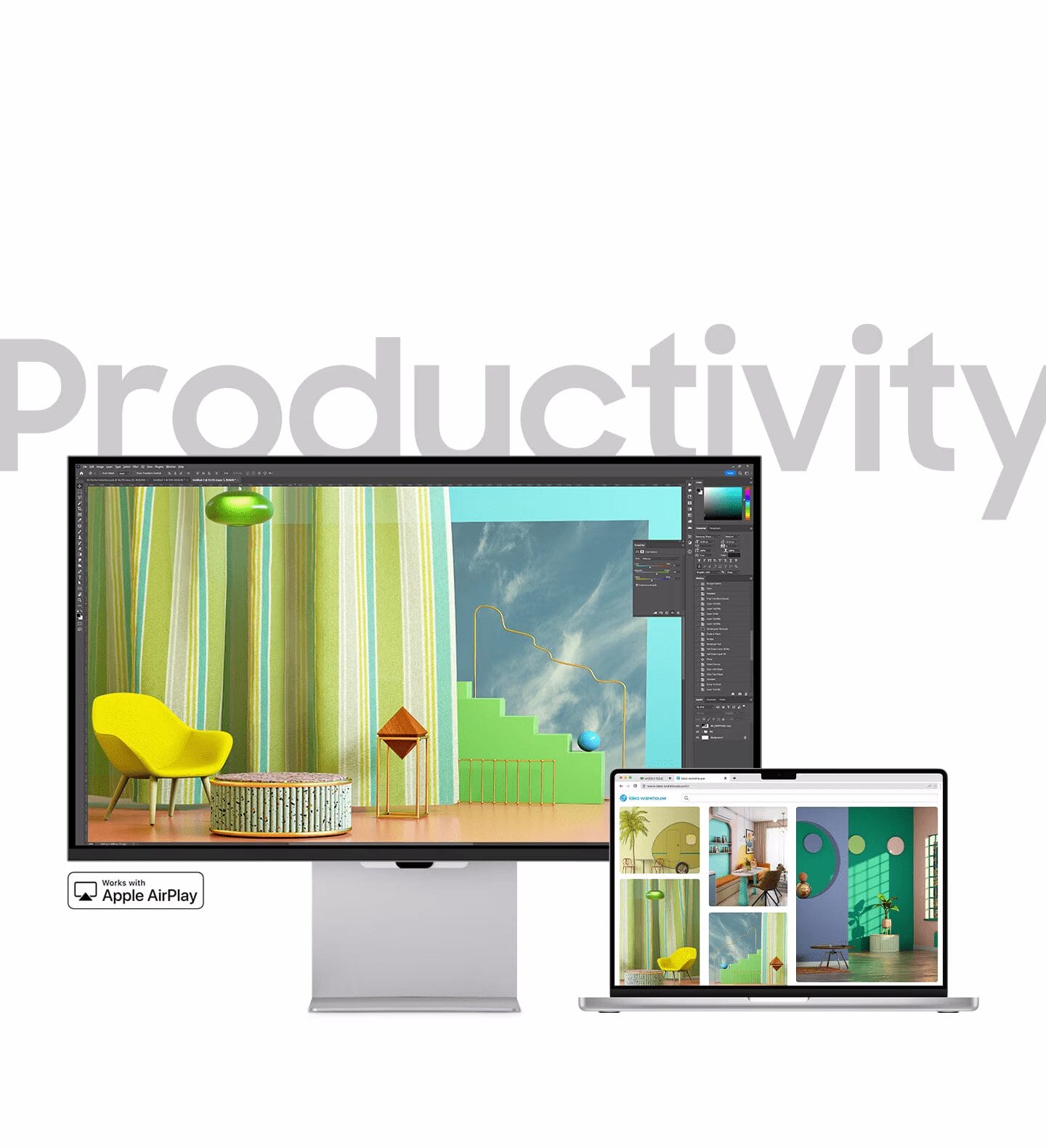 Samsung ViewFinity S9 5K LS27C900PAEXXV Monitor - 27 inch, IPS 5K (5120 x 2280) 60Hz 5ms, Thunderbolt™ 4, Ergonomic Design 53 vn feature expand possibilities with apple airplay 536835854