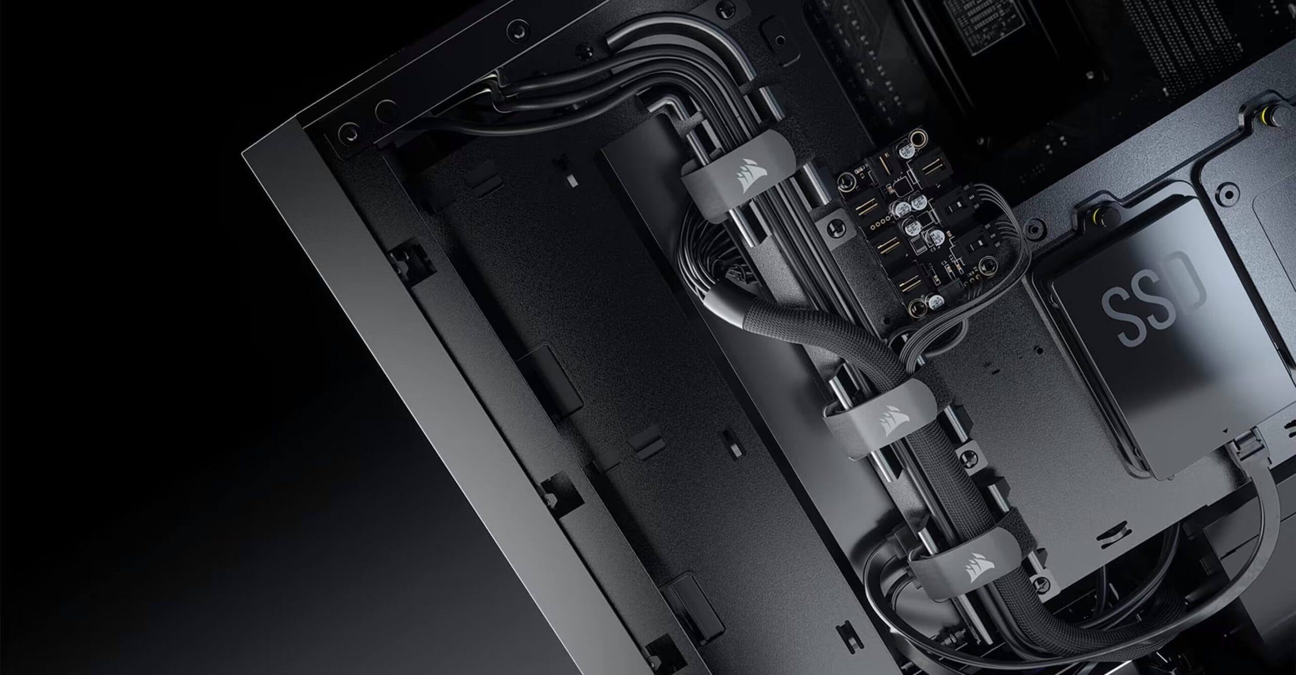 CORSAIR iCUE 4000X RGB Black ATX Mid-Tower PC Case - 3x SP120 RGB ELITE Fans, iCUE Lighting Node Core Controller, Mid Tower ATX 30 4000X BLACK 51 300 scaled