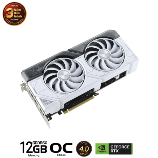 ASUS Dual GeForce RTX™ 4070 SUPER White OC Edition 12GB GDDR6X product 3
