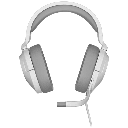 CORSAIR HS55 SURROUND Wired Gaming Headset - White (AP)