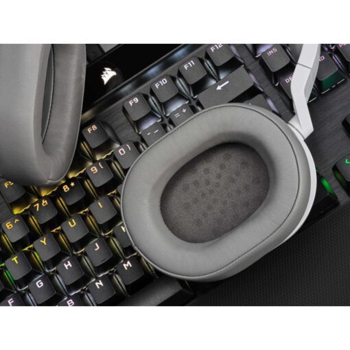 CORSAIR HS55 SURROUND Wired Gaming Headset - White (AP)
