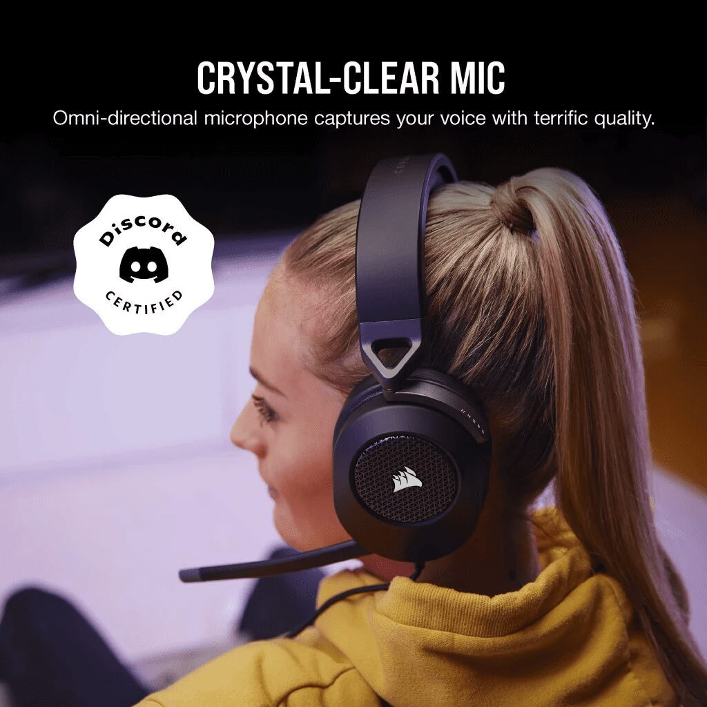 CORSAIR HS65 SURROUND Wired Gaming Headset - Carbon (AP) 54 CA 9011270 AP 04