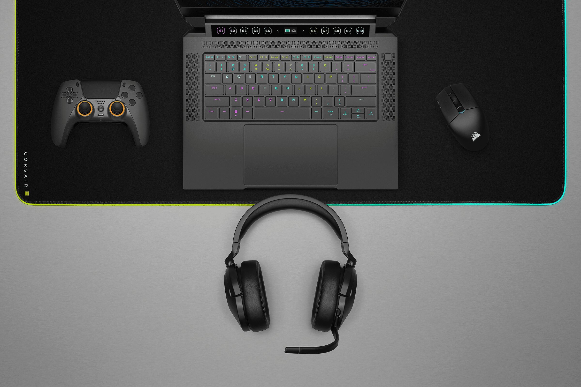 HS55 WIRELESS CORE BLACK 18