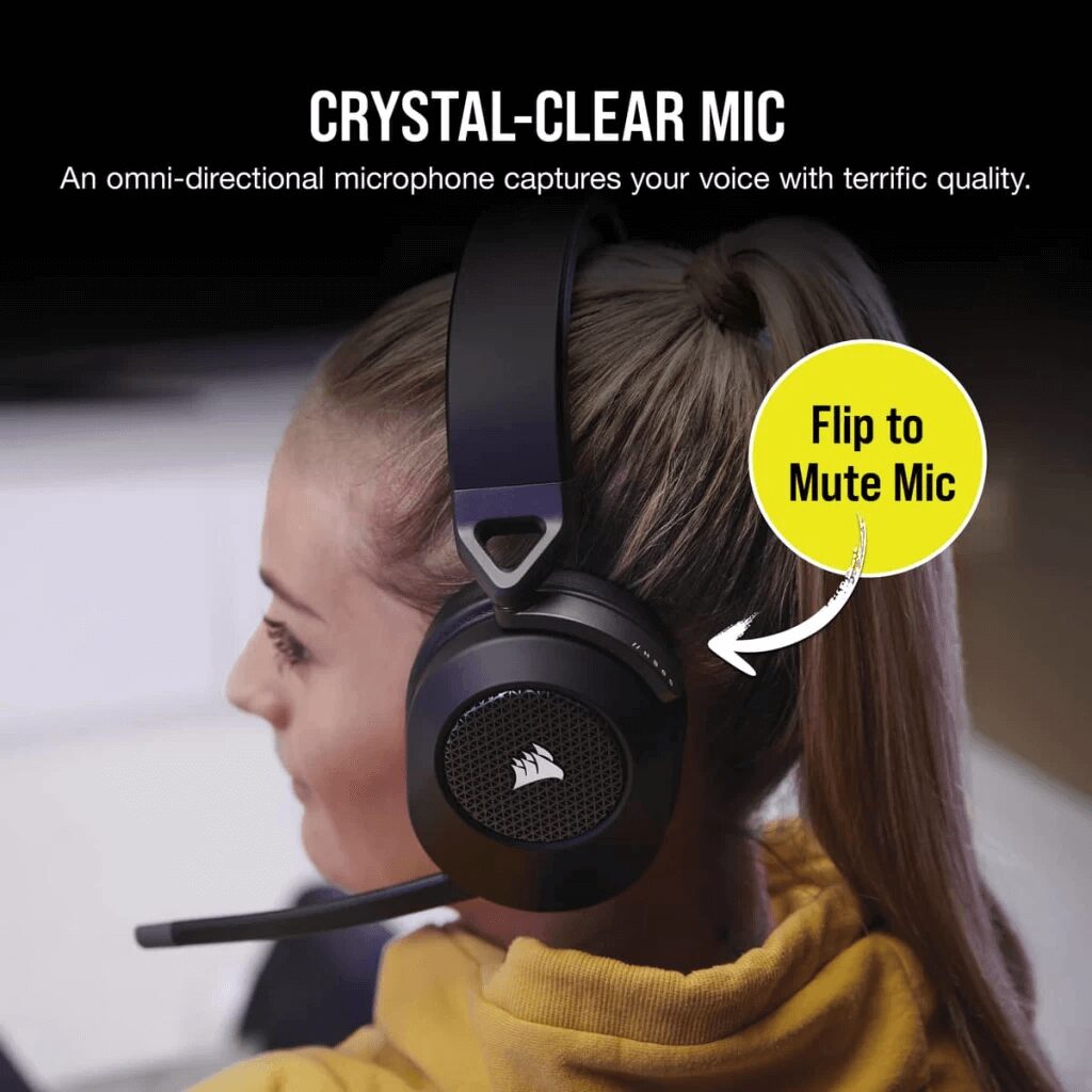 CORSAIR HS65 WIRELESS Gaming Headset - Carbon (AP) 61 HS65 WIRELESS Gaming Headset Carbon AP 4