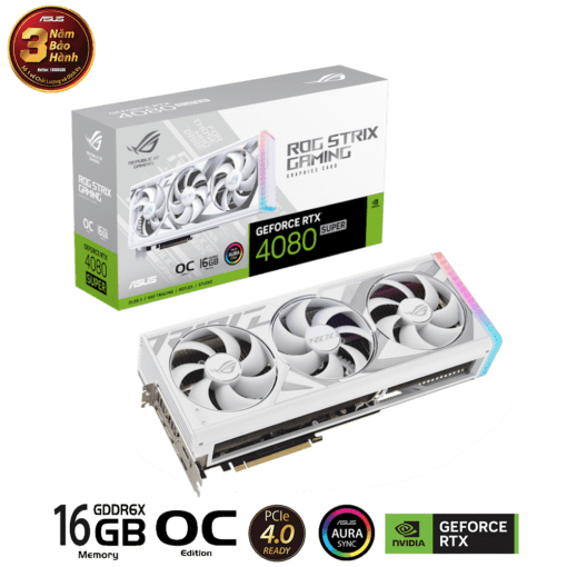 ROG RTX4080S 16G GAMING WHITE EDITION 01 1