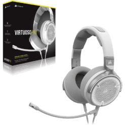 CORSAIR VIRTUOSO PRO Open Back Streaming/Gaming Headset - White (AP) 13 VIRTUOSO PRO WHITE 07