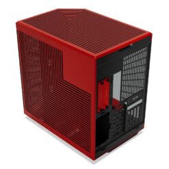 Hyte Y70 Touch Red Dual Chamber Modern Aesthetic Case - Black/Red Mid-Tower ATX size, 14.1" Integrated Touchscreen, Massive 4 Slot Vertical Graphics, Included Luxury PCIE 4.0 Riser Cable 13 Y70 Touch Red Product 1
