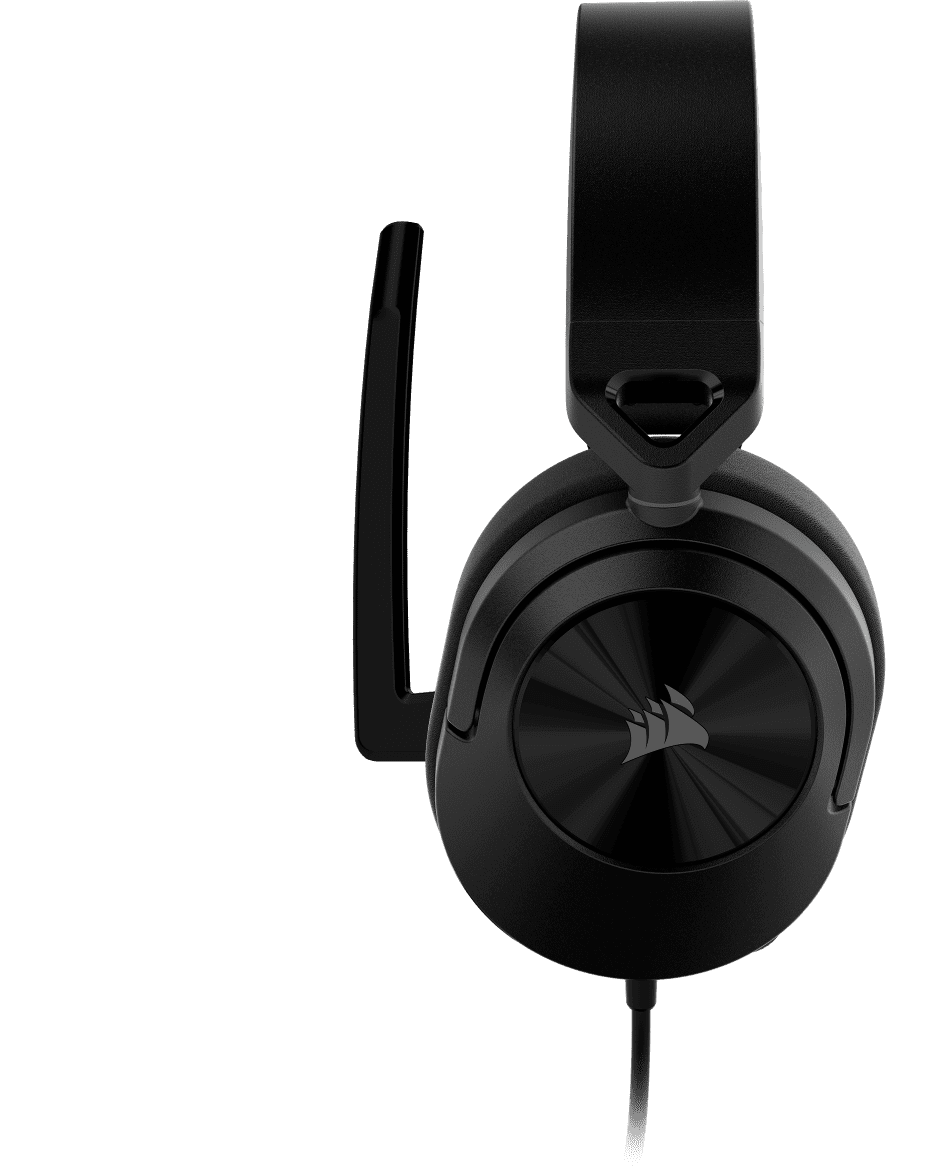 CORSAIR HS55 SURROUND Wired Gaming Headset - Carbon (AP) 30 hs55 black nomic 1