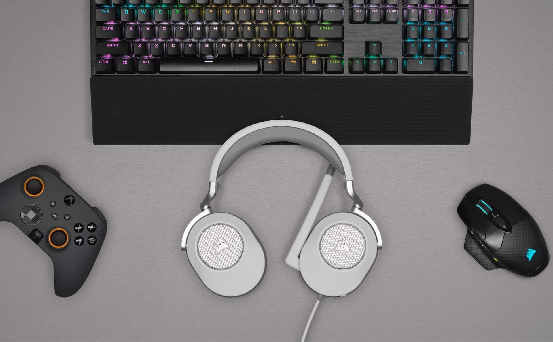 hs65 gaming gear white