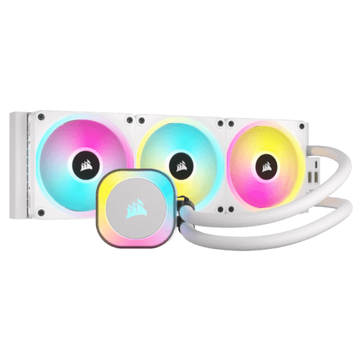 iCUE LINK H150i RGB WHITE 01