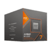 AMD Ryzen 7 8700G Processor - 8C16T, 4.2 GHz up to 5.1 GHz, Phoenix Zen 4, AMD Wraith Spire, AMD RadeonTM 780M Graphics (12 Cus / 2900 MHz), AMD Ryzen™ AI