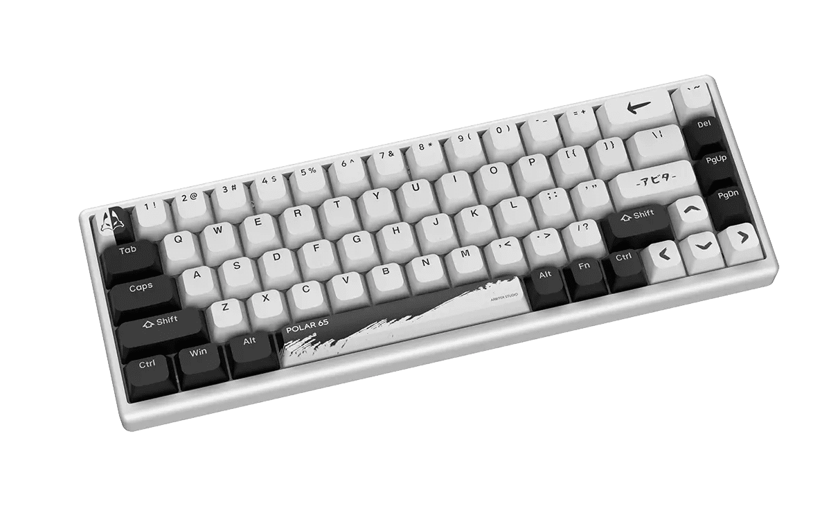 Arbiter Studio Polar 65 Magnetic Gaming Mechanical Keyboard - Fuji