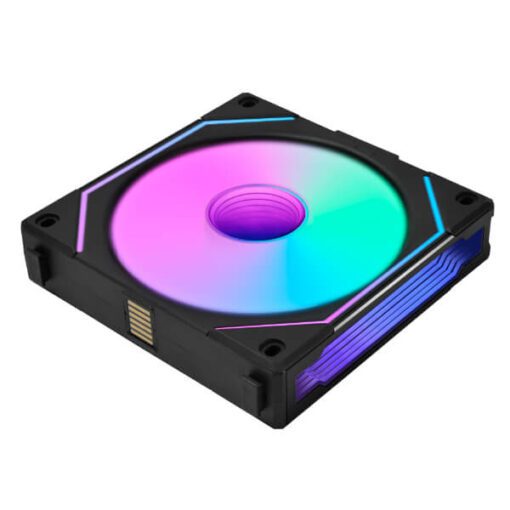 Lian Li UNI FAN SL-INF 120 Reverse Blade Single Black Fan (UF-RSLIN120-1B BLACK) - 1x120mm, Reversed Blade fan
