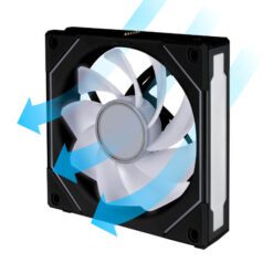 UNI FAN SL INF REVERSE BLADE BLACK 4
