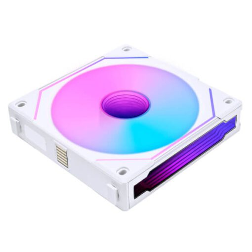 Lian Li UNI FAN SL-INF 120 Reverse Blade Single White Fan (UF-RSLIN120-1W WHITE) - 1x120mm, Reversed Blade fan