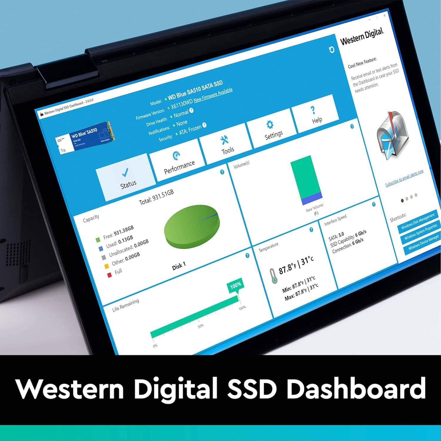 WD Blue SA510 SATA III page mb 5