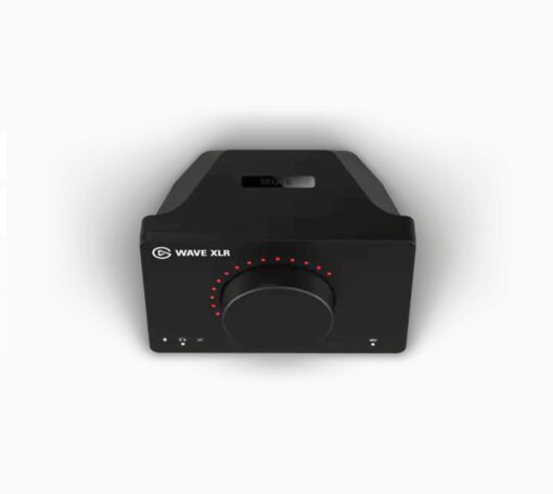 Elgato Wave XLR Audio Mixer - 75 db Preamp, 48V Phantom Power for XLR Mic to USB-C - For Streaming, Recording, Podcasting