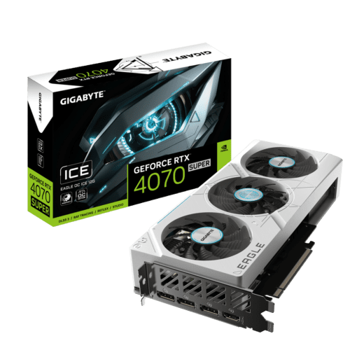 GeForce RTX™ 4070 SUPER EAGLE OC ICE 12G 01