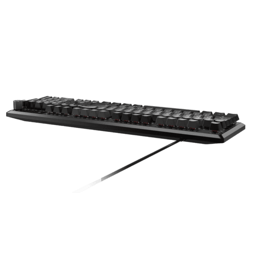 CORSAIR K70 CORE RGB Mechanical Gaming Keyboard - Black, Full-size RGB, PreLub MLX Red Linear Switches, Sound Dampening, Media Control Dial, iCUE Compatible, QWERTY NA