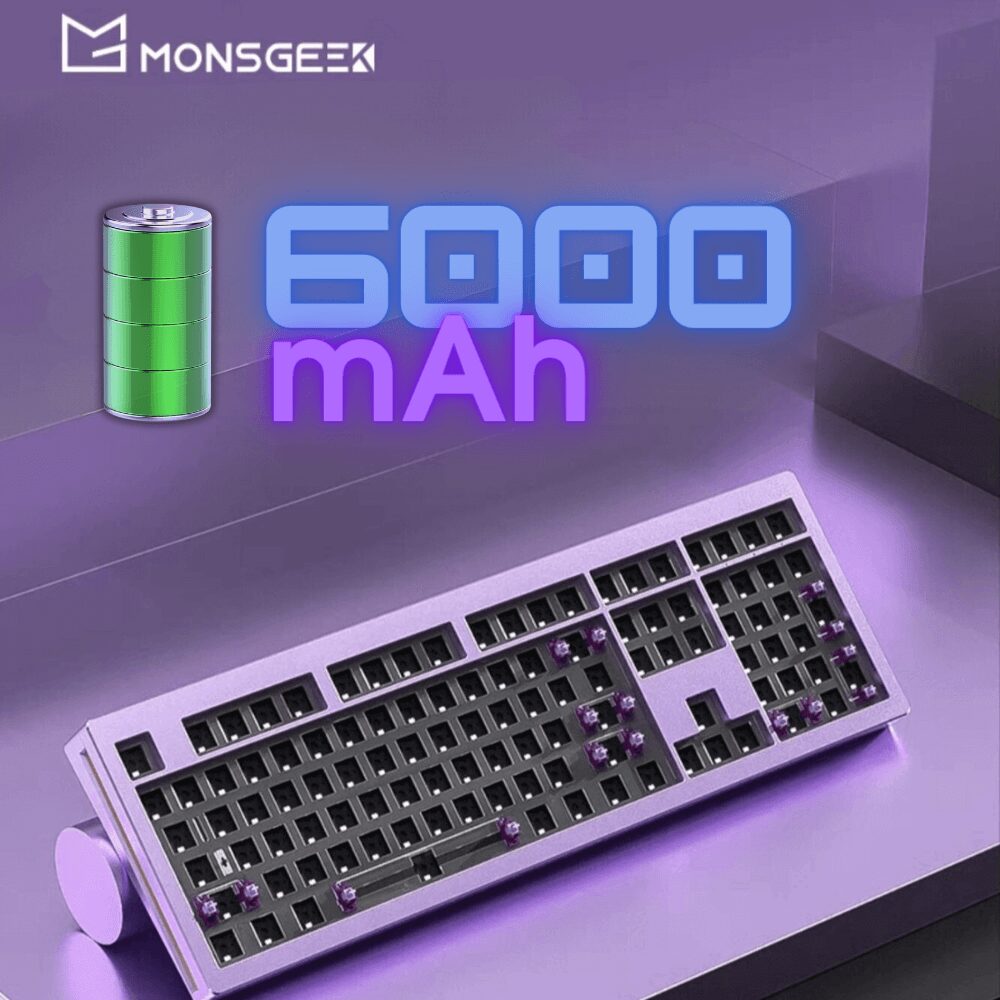 Kit Monsgeek M5W Custom Build Keyboard - 3 modes, Aluminium CNC, Gasket Mount, Hotswap, RGB Support, 6000mAh 18 M5W page 6