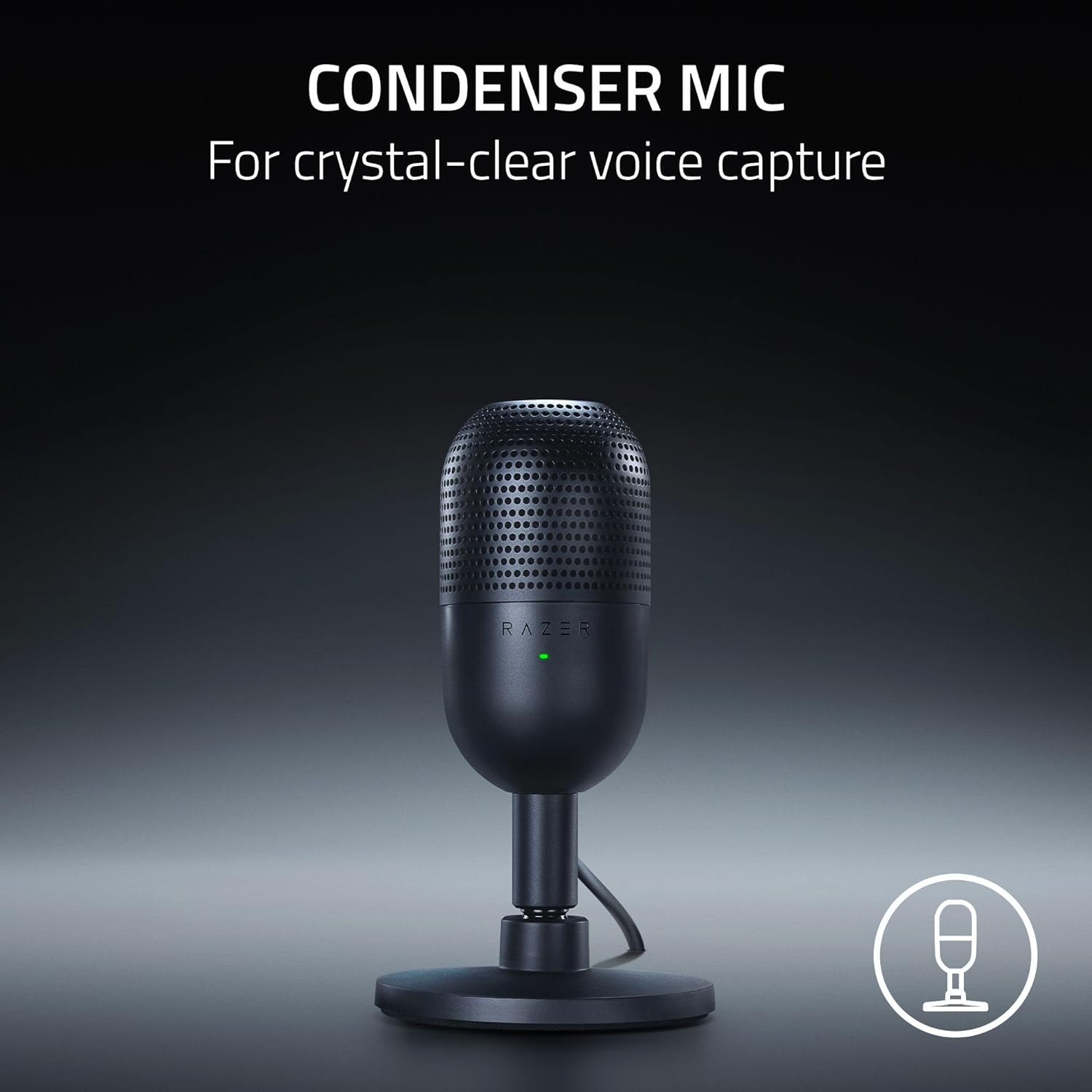 Razer Seiren V3 Mini USB Microphone Black page mb 1