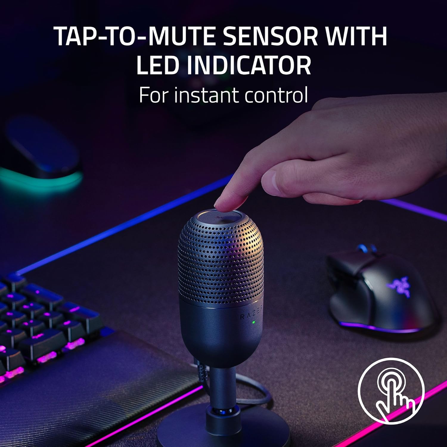 Razer Seiren V3 Mini USB Microphone Black page mb 3