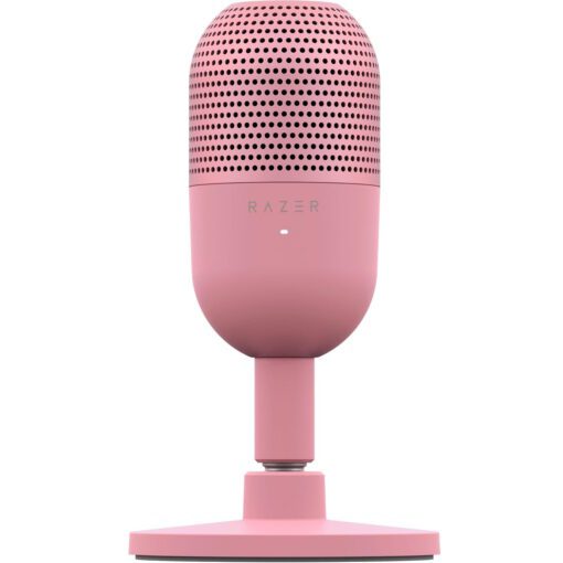 Microphone Razer Seiren V3 Mini Microphone - Quartz - Ultra-Compact USB - Tap-to-Mute, FRML Packaging