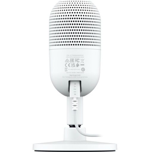 Microphone Razer Seiren V3 Mini Microphone - White - Ultra-Compact USB - Tap-to-Mute, FRML Packaging