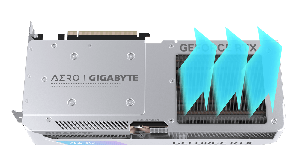 GIGABYTE GeForce RTX 4070 SUPER AERO OC 12G (GV-N407SAERO-OC-12GD) Graphics Card 34 screen