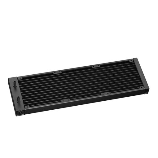 DeepCool MYSTIQUE 360 AIO Liquid CPU Cooler - Black, 360mm Radiator, 5th Gen Pump 3400RPM AIO 2.8" 640x480 TFT LCD Screen, Anti-Leak Tech, FT12 SE PWM Fans