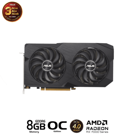 ASUS Dual Radeon™ RX 7600 OC Edition 8GB GDDR6 Product 2