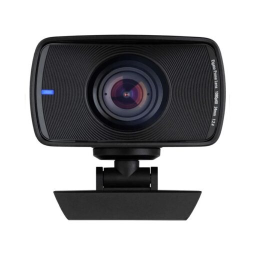 Elgato Facecam Webcam (10WAA9901) - 1080p60, 82° field-of-view, Elgato Prime Lens, 30 - 120cm focus range, f/2.4 aperture