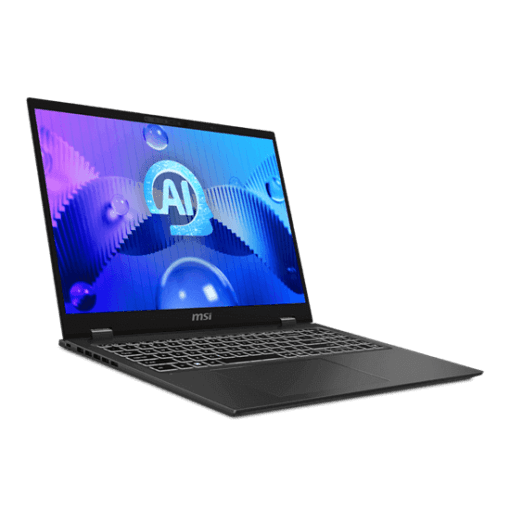 MSI Prestige 16 AI Studio B1VFG-082VN Laptop - Ultra 9-185H, 32GB LPDDR5, 1TB PCIe, RTX 4060 8GB, 16.0 UHD 4K OLED, 100% DCI-P3, Win11, Black