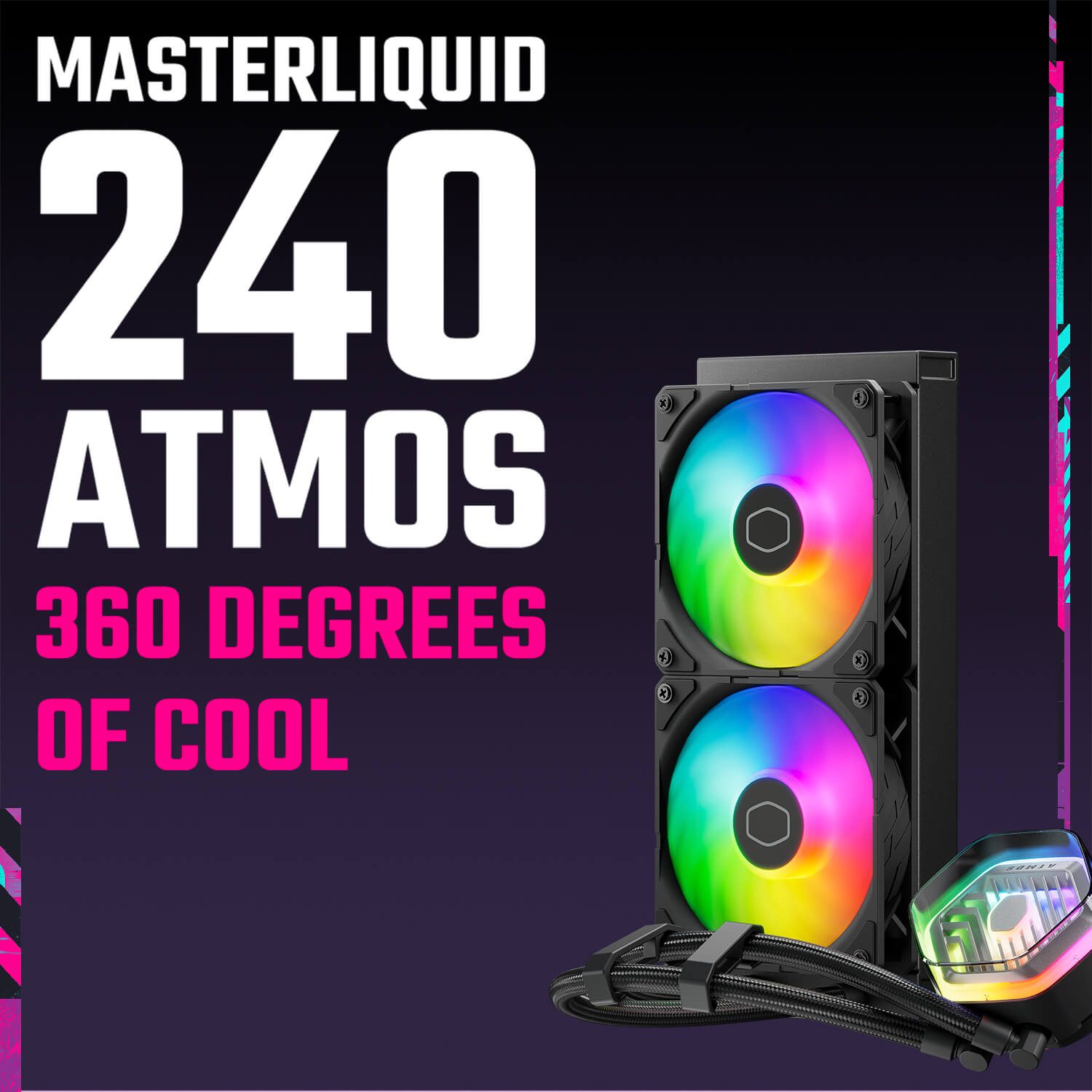 MasterLiquid 240 Atmos 02