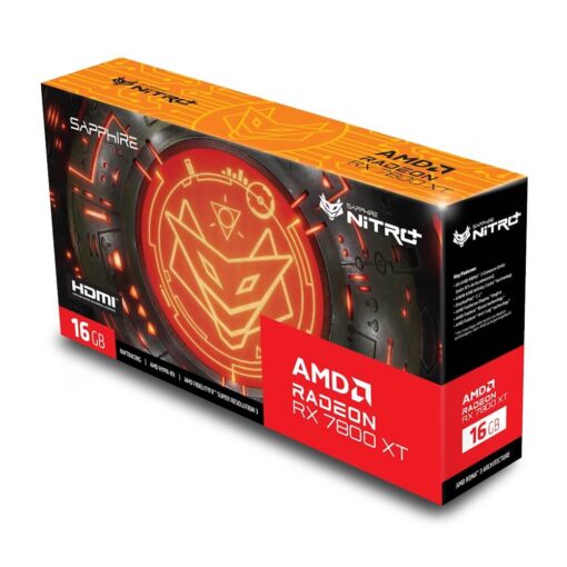 SAPPHIRE NITRO+ AMD Radeon RX 7800 XT Gaming OC 16G Graphics Card