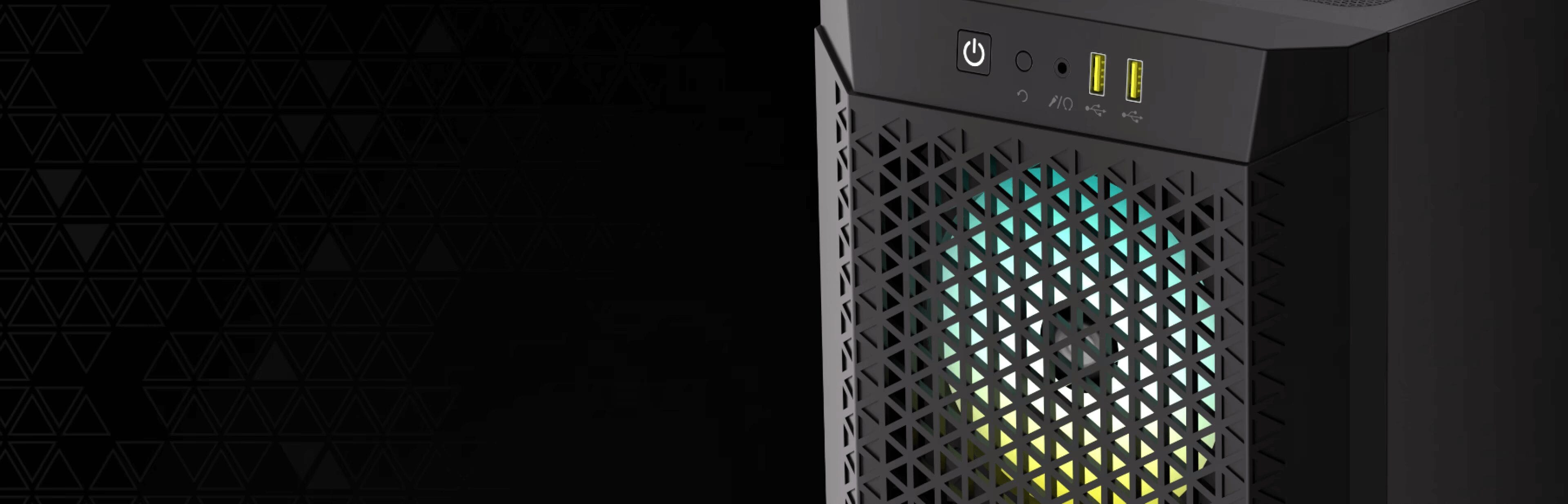 CORSAIR 480T RGB Airflow Tempered Glass Mid-Tower Case 29 Panel2 background