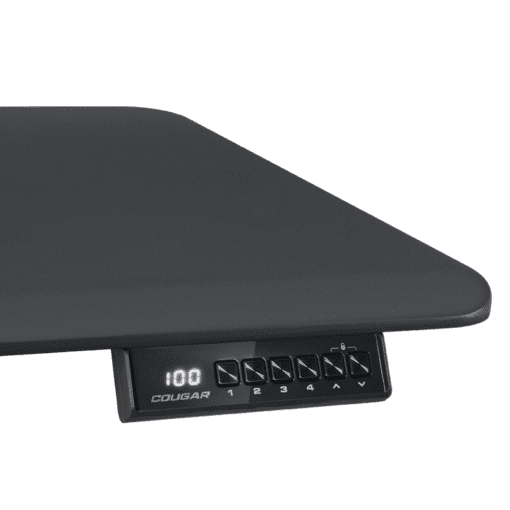 Cougar ROYAL MOSSA 150 BLACK Electric Standing Desk (1500 x 800 x 25 mm)