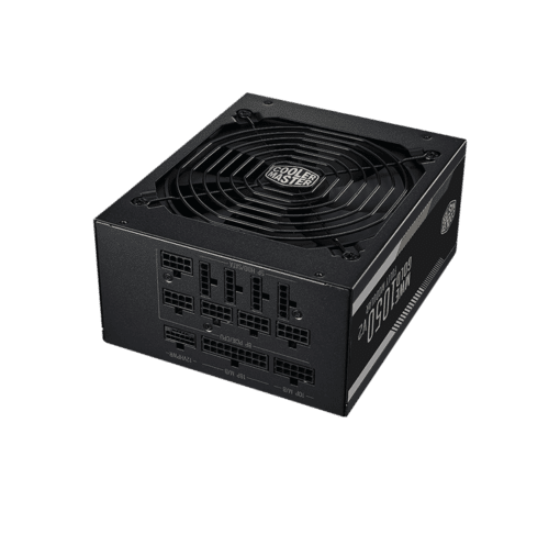 Cooler Master MWE Gold 1050 V2 ATX3.0 Fully Modular PSU - 1050W, 80+ Gold, Quiet 140mm FDB Fan, 2 EPS Connectors, High Temperature Resilience