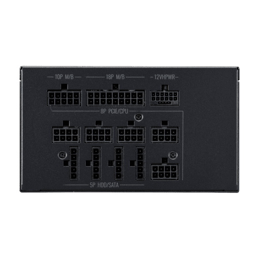 Cooler Master MWE Gold 1050 V2 ATX3.0 Fully Modular PSU - 1050W, 80+ Gold, Quiet 140mm FDB Fan, 2 EPS Connectors, High Temperature Resilience