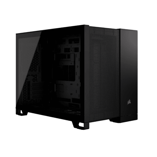 CORSAIR 2500D AIRFLOW Black - Dual Chamber, Tempered Glass, mATX Mid Tower Case