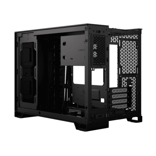 CORSAIR 2500X Black - Dual Chamber, Tempered Glass, mATX Mid Tower Case