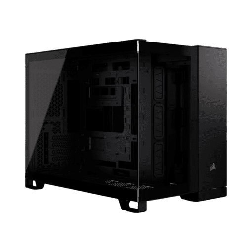 CORSAIR 2500X Black - Dual Chamber, Tempered Glass, mATX Mid Tower Case