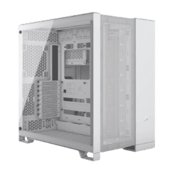 CORSAIR 6500D Airflow White - Dual Chamber, Tempered Glass, Mid Tower ATX Case