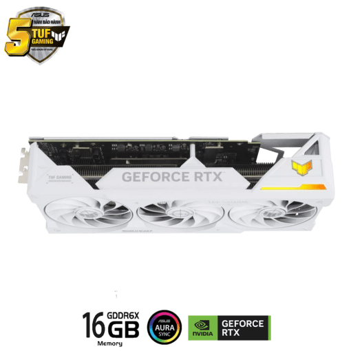 ASUS TUF Gaming GeForce RTX 4070Ti SUPER BTF White Edition 16GB GDDR6X (TUF-RTX4070TIS-16G-BTF-WHITE) Graphics Card