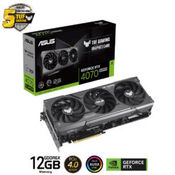 ASUS TUF Gaming GeForce RTX 4070 SUPER 12GB GDDR6X (TUF-RTX4070S-12G-GAMING) Graphics Card